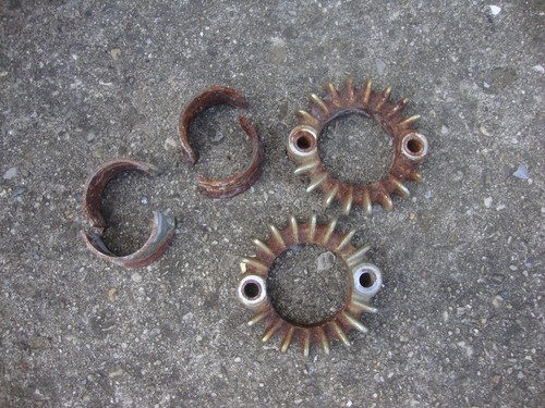 1971 honda cb350 oem exhaust - honda,