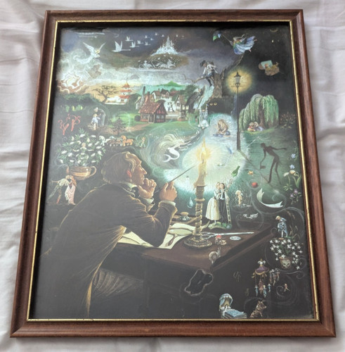 Vintage framed dufex foil - dufex,