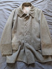 Genuine Swedish Army Wool Winter Coat, 1946, Size C46
