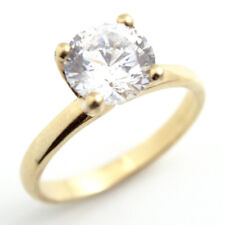 9ct Gold 4 carat Moissanite