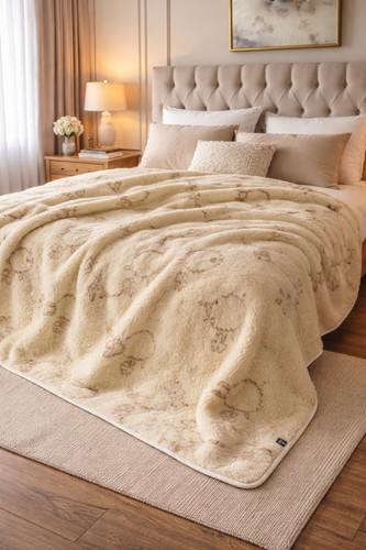 Merino wool blanket 100 - wool, 100%