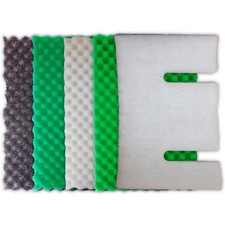 Kockney Koi Mega Box Fish Filter Sponge Foam Set Replacement 1,2,3,4 Pond Media