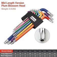 Torx key set - key, star
