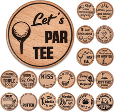 18 Pieces Funny Golf Ball