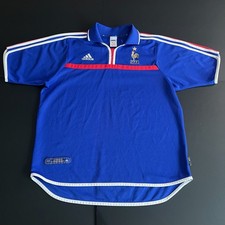 Authentic Original Adidas France 2000 Home Shirt Men’s Large (478)