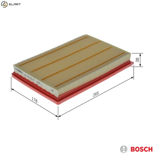 Air filter 026 - f, 400