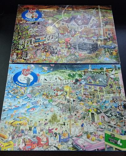 Mike jupp 1000 piece jigsaw - 2x,