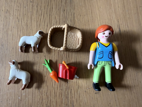 Playmobil shepherdess and - shepherdess,