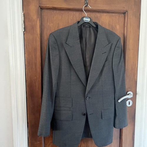 Tom ford grey blazer - blazer, wool