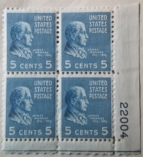1938 stamp cent - stamp, 5