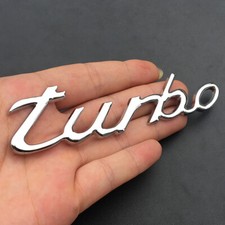 Chrome Metal Turbo T Car Auto