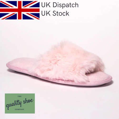 Ladies womens fluffy open - ladies,
