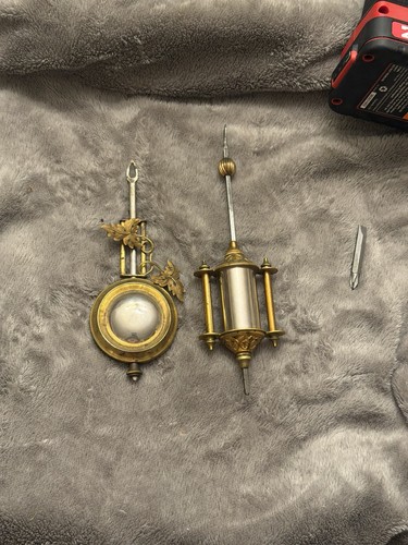 Vintage clock pendulum lot - vintage, lot!