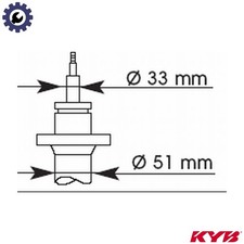 SHOCK ABSORBER 324016 FOR