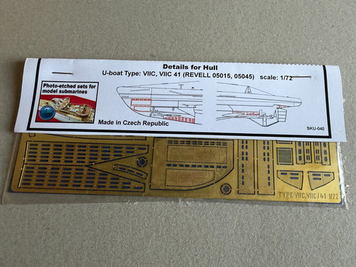 Boat type viic vii revell - u-boat,