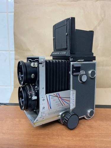 Mamiya c220 80mm - &, blue