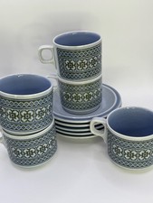 5x Hornsea Tapestry Cups &