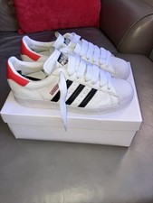 Adidas Superstar 50 Run DMC Men’s Trainers UK 9.5 FX7616 Sneakers Originals