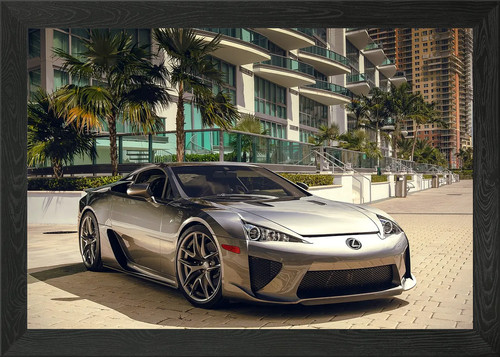 Lexus lfa supercar - lfa, framed