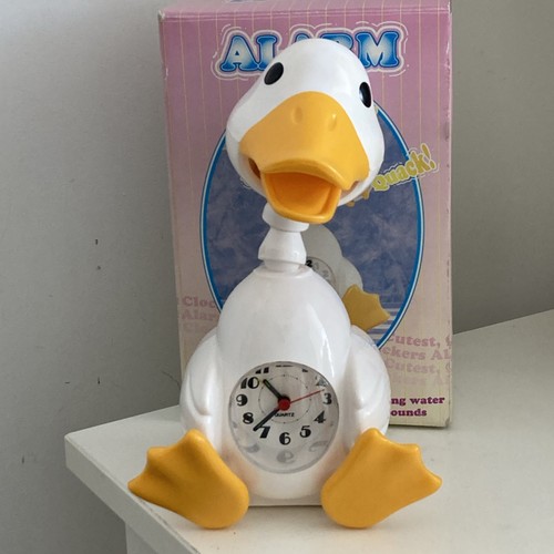 Vintage quacking duck quartz - duck,