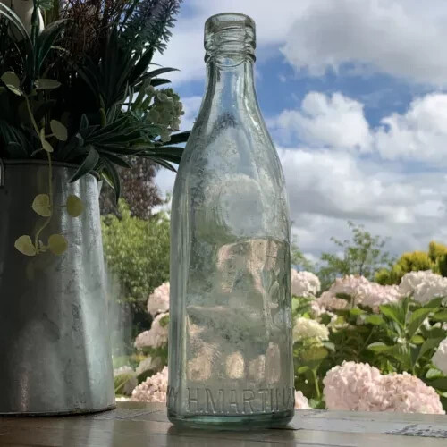 Traditional glass bottle - glass,