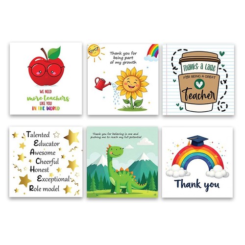 Teacher thank you cards - teacher,
