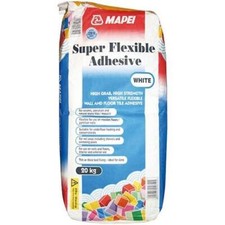 MAPEI SUPER FLEXIBLE WHITE TILE ADHESIVE 20KG