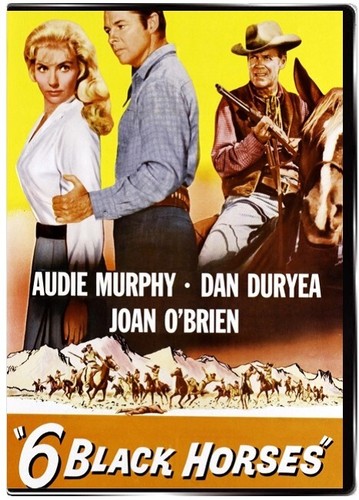 Six black horses 1961 audie - horses,