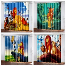 Kids Curtains 3D The Lion King