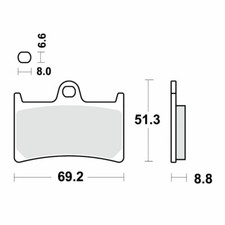 STD TRW LUCAS 787.29.63 BRAKE