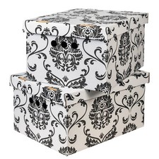2pc decorative storage boxes - storage,