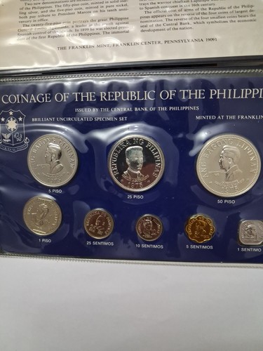 1975 philippines proof coin - 1975,