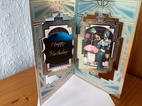 Handmade birthday card art - birthday, card.