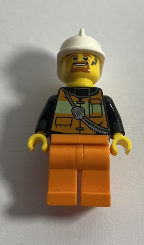 Lego minifigure fire fighter - lego,