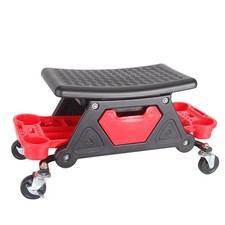 EX RETU Rolling Mechanic Stool,  Capacity Workshop Stool, 360° Swivel Roller