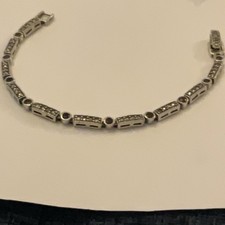 Silver Hallmark Amethyst