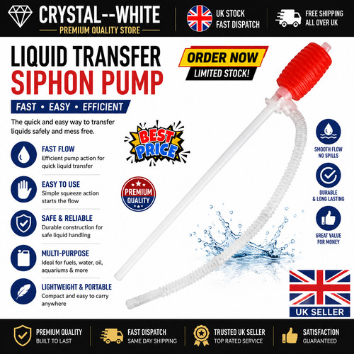Manual hand syphon - manual, siphon