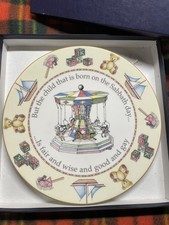 Sunday's Child Plate-Royal