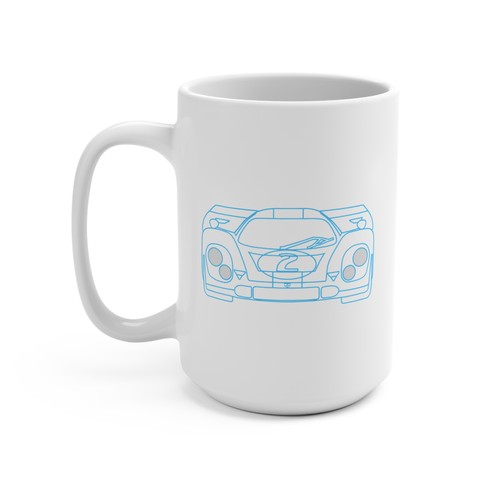 Blue porsche 917 1960s lemans - 917,