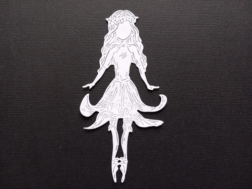 Flower fairy die cuts - x,