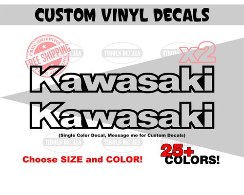 Kawasaki decals outlined - kawasaki,