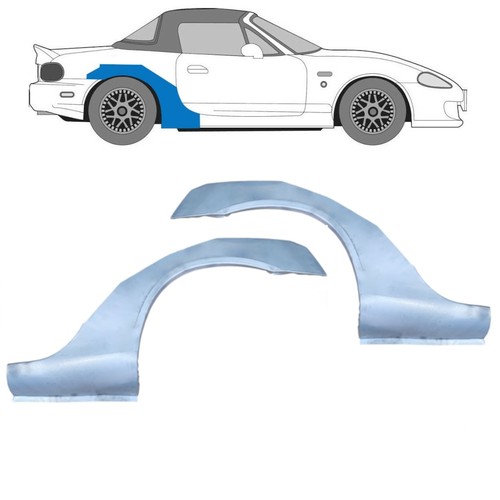 Mazda 1998 2005 rear - mx-5,