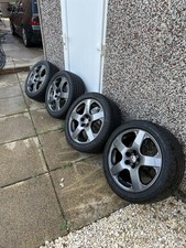 Vw golf mk4 17 inch Santa Monica speedline alloy wheels 5x100 vag fitment