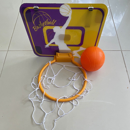 Mini wall mounted basketball - mini, wall-mounted