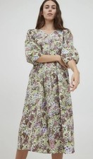 Ichi ladies floral midi dress - ichi,