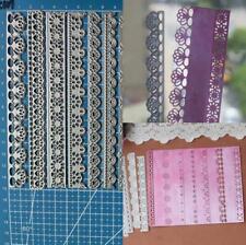 Metal Cutting Dies Lace Border Scrapbooking Paper Card Craft Embossing Stencils