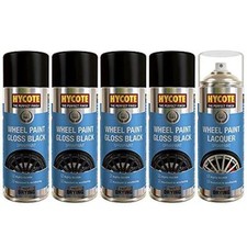 Hycote Gloss Black Alloy Wheel
