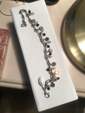 Rare Catherine Popesco Paris France Silver Bracelet