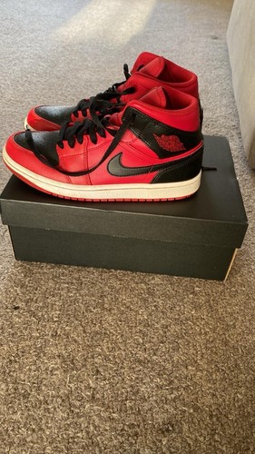 Nike jordan mid reverse - nike, bred