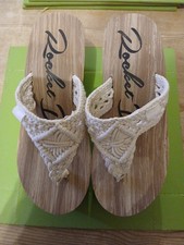 Rocket Dog Womens Wedge Sandal Size 4 Good Used Condition